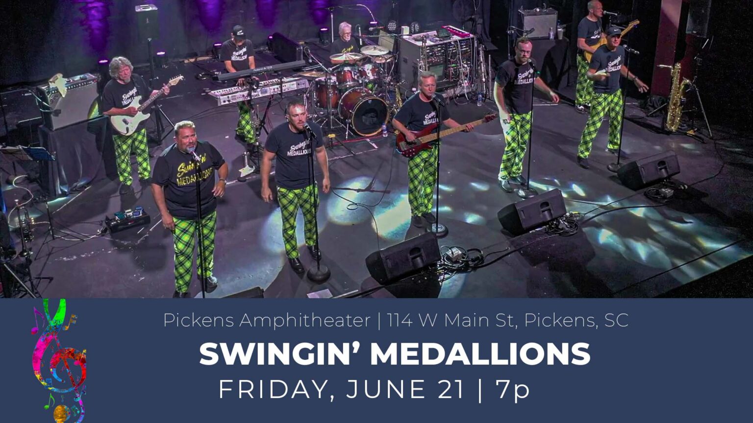 SWINGIN' MEDALLIONS Visit Pickens, SC